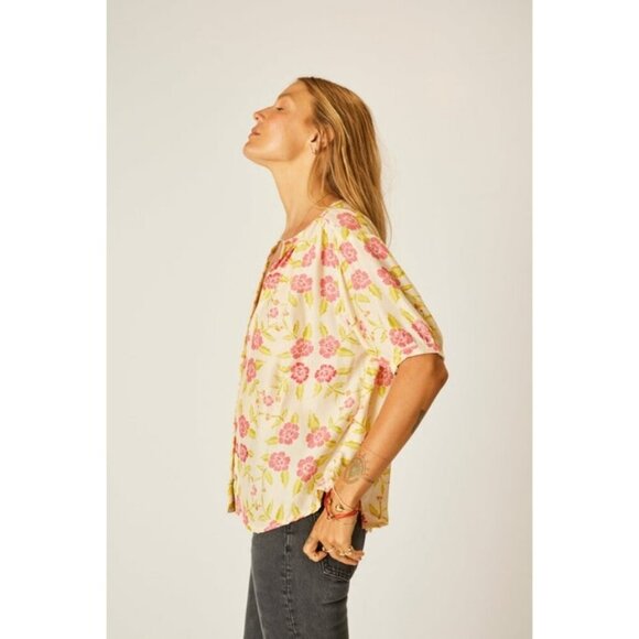 💕NATALIE MARTIN💕 Violet Top ~ Prairie Dusty Crimson Medium M NWT - Picture 4 of 16